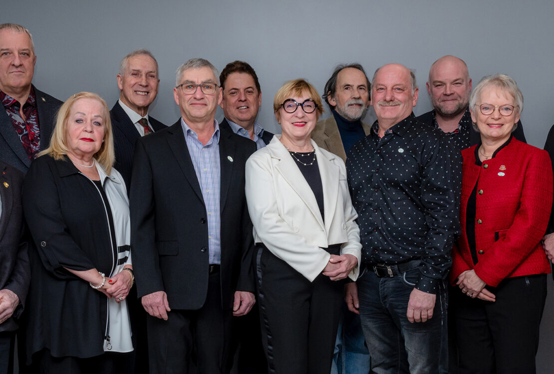 Portrait corporatif – photo de groupe des élus
